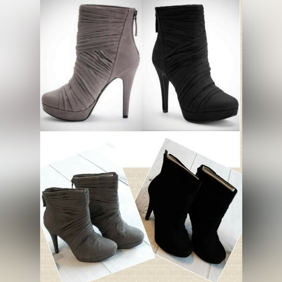 NIB Elle Ruched Stiletto Booties - Last Pair! - Picture 8 of 14